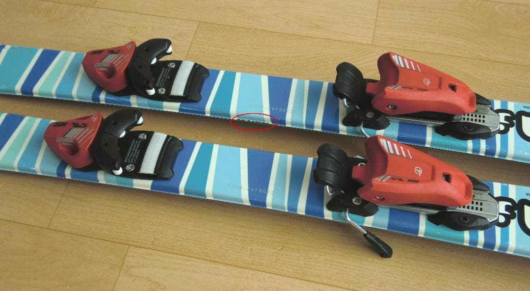 ■■送料無料■swallow■子供用スキー4点セット■板120/靴23■WAX■