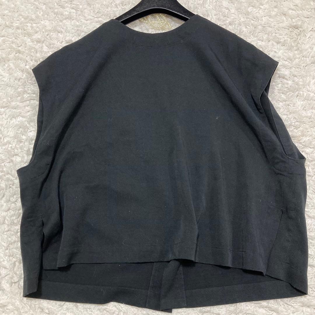 極美品♡ ビアズリー 前後2way ショートベスト 24SS サイズフリー