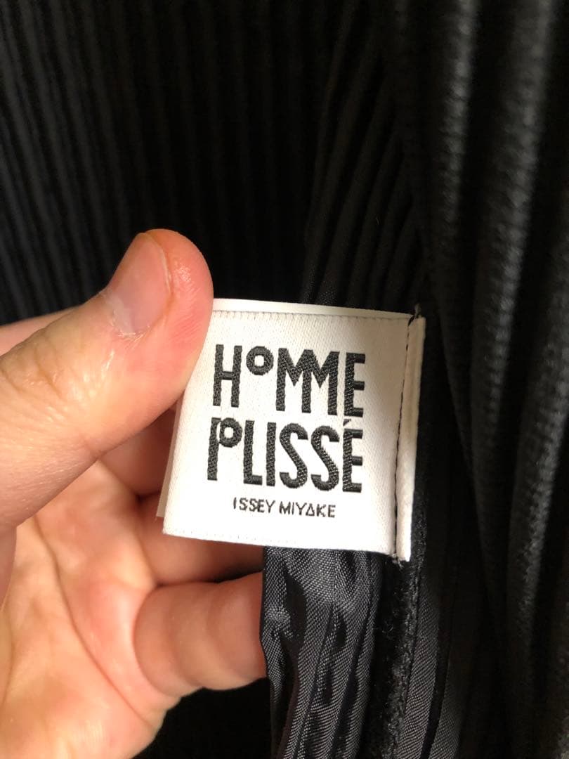 オムプリッセイッセイミヤケ テーラードジャケット ブラック 2