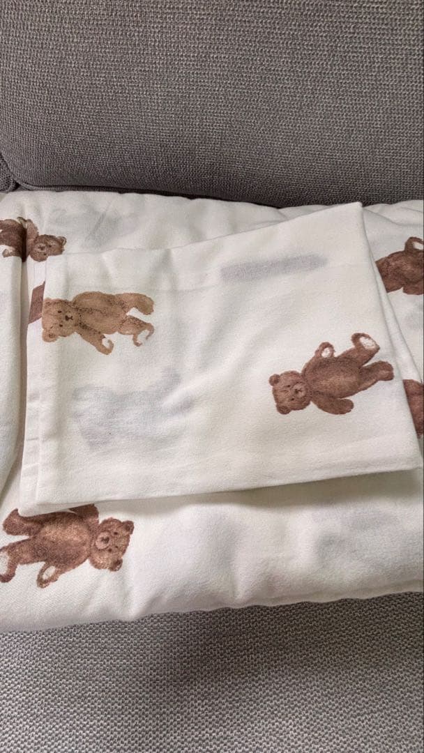 ジェラートピケSleep ベア柄3点SETセミダブル 寝具