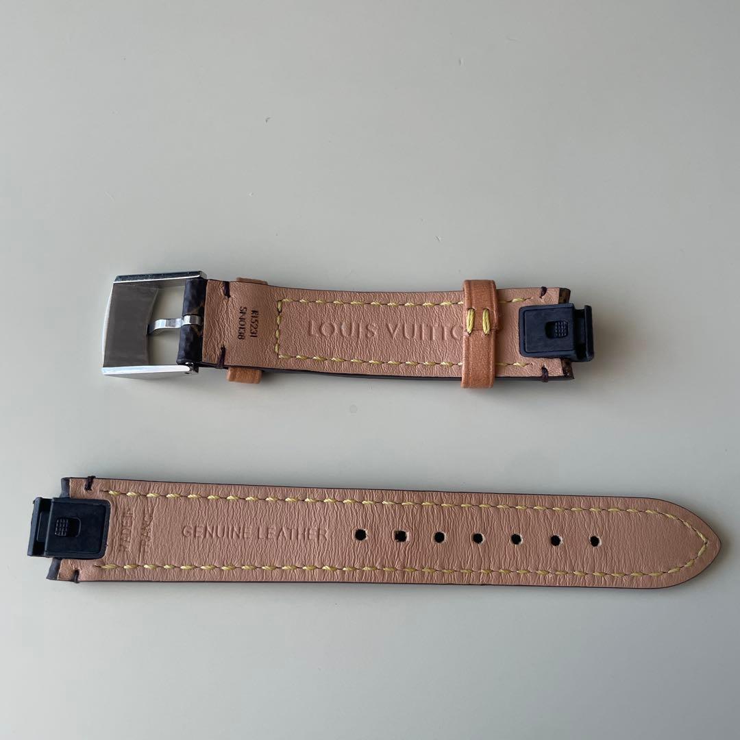 【新品同様】 ルイヴィトン 時計ベルト タンブールナノモノグラム