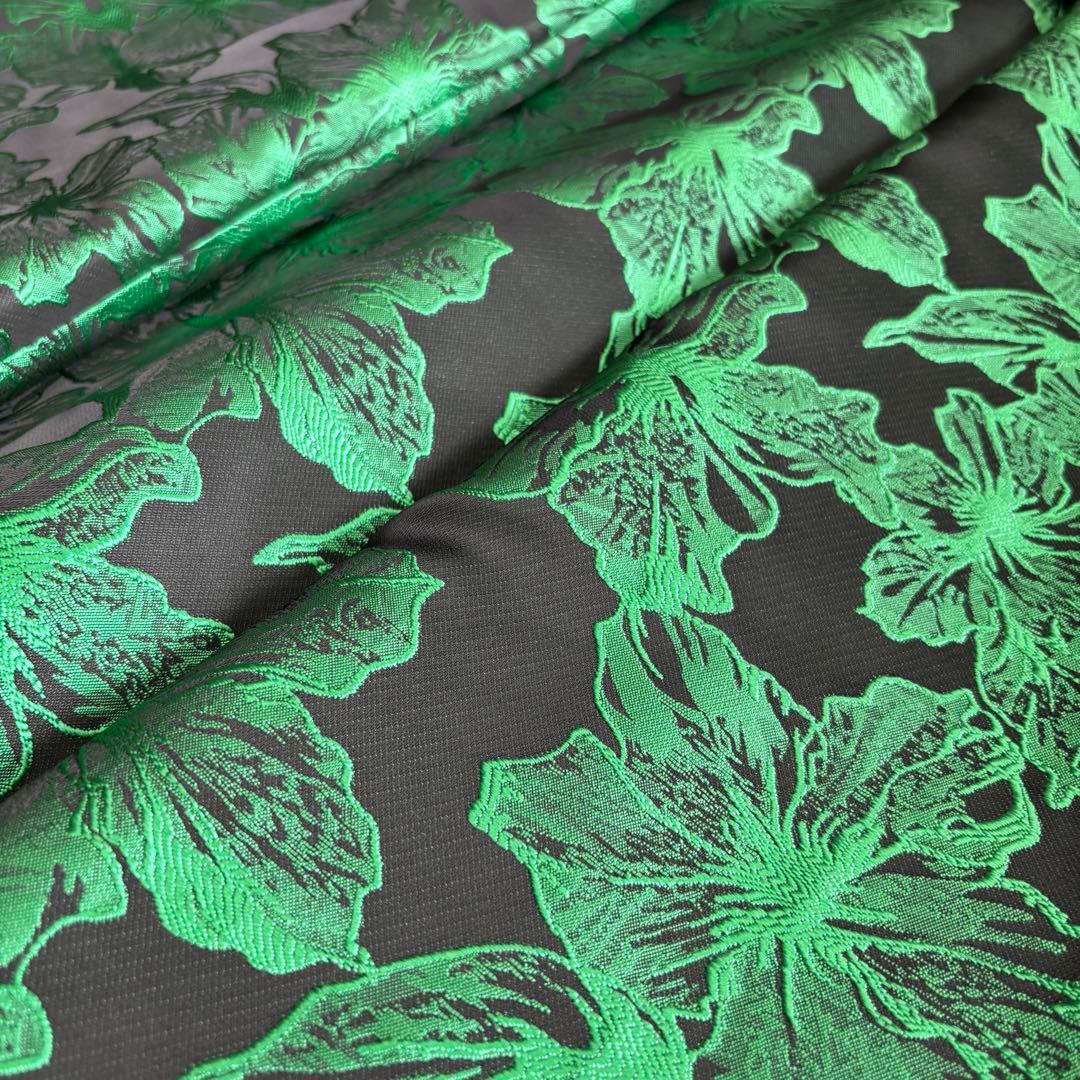 HARE ハレ　ジャガード　ロングワンピース　オケージョン　シアー