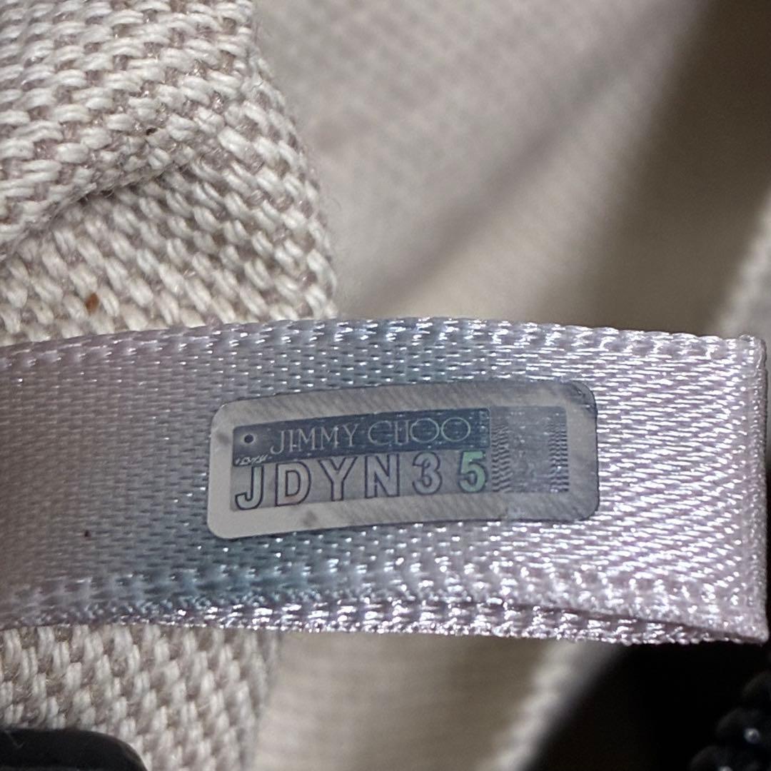 JIMMY CHOO ハンドバッグ トートバッグ ブラック レザー スタッズ