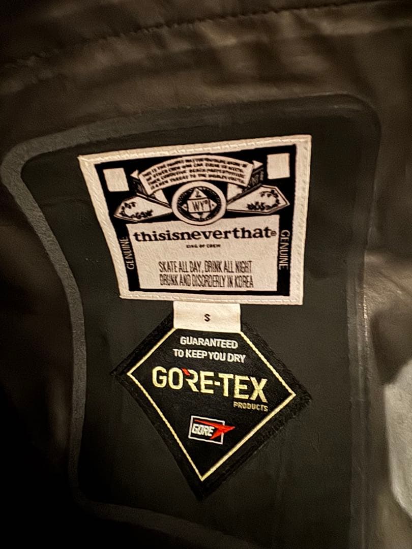 wasted youth thisisneverthat GORE-TEXパンツ