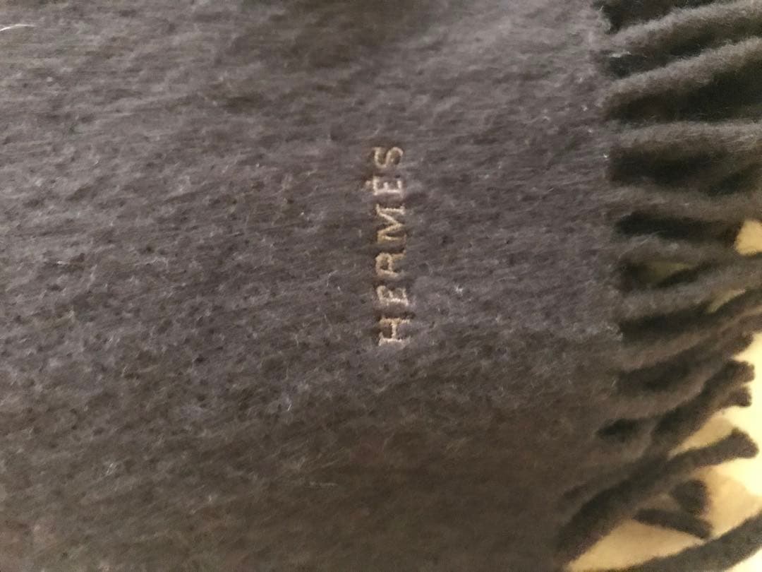 HERMÈS ブラウン マフラー