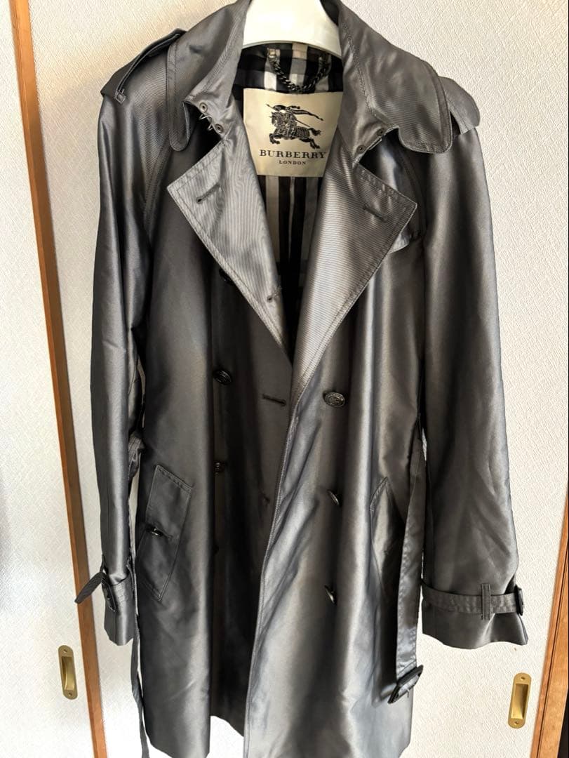 美品　BURBERRY LONDON 希少　トレンチコート　レディース