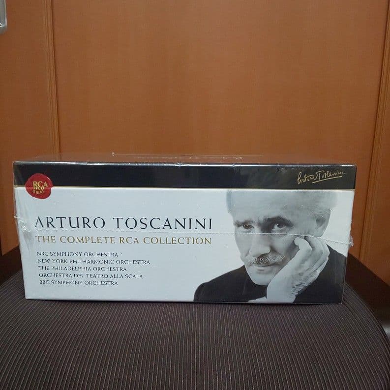 トスカニーニ／コンプリートＲＣＡコレクション（８４ＣＤ＋１ＤＶＤ、未開封）
