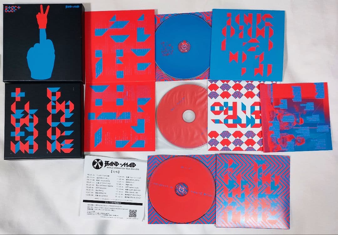 BAND-MAID「start over」初回生産限定盤A CD+Blu-ray