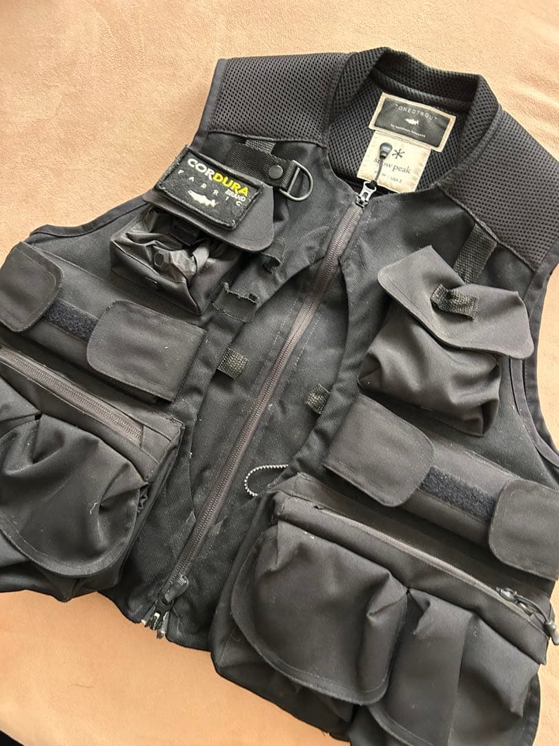 値下げ！スノーピーク　トーンドトラウト　フィッシングベスト