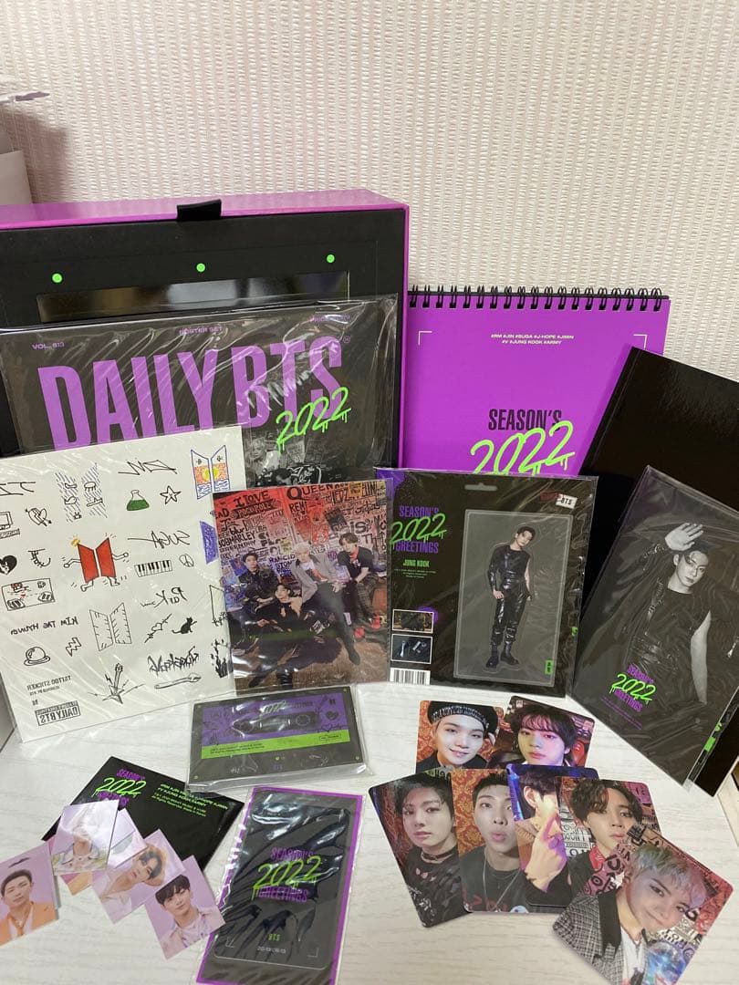 bts 2022 シーグリ　シーズングリーティング　バンタン