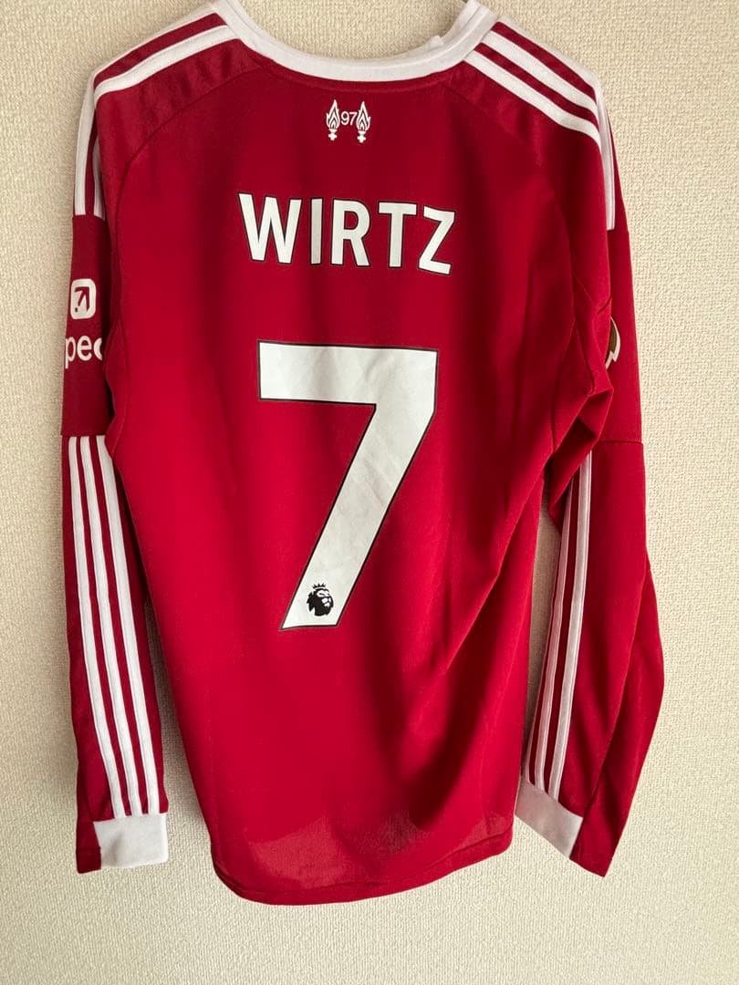 LFC WIRTZ 7 ジャージ Lサイズ 赤