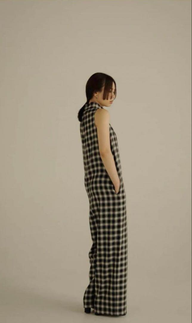 louren スタンドカラー/オールインワン/Mサイズ