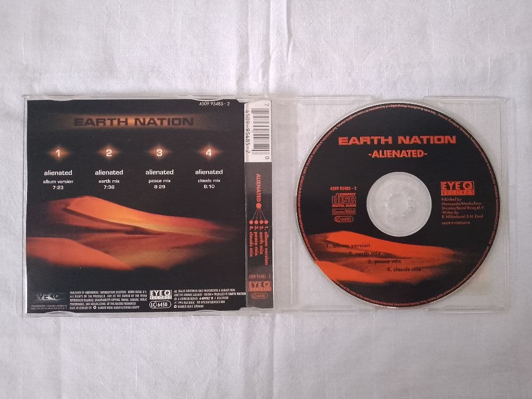 洋楽 EARTH NATION - ALIENATED - Eye Q Records