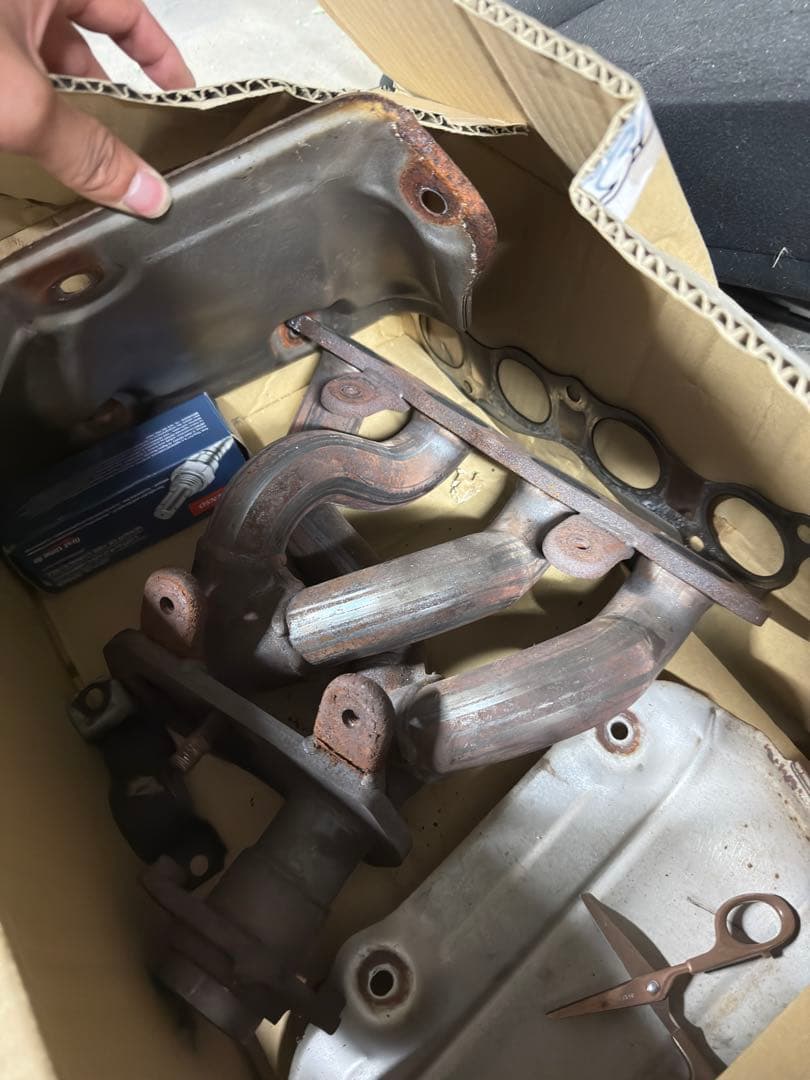 DC5 純正エキマニ