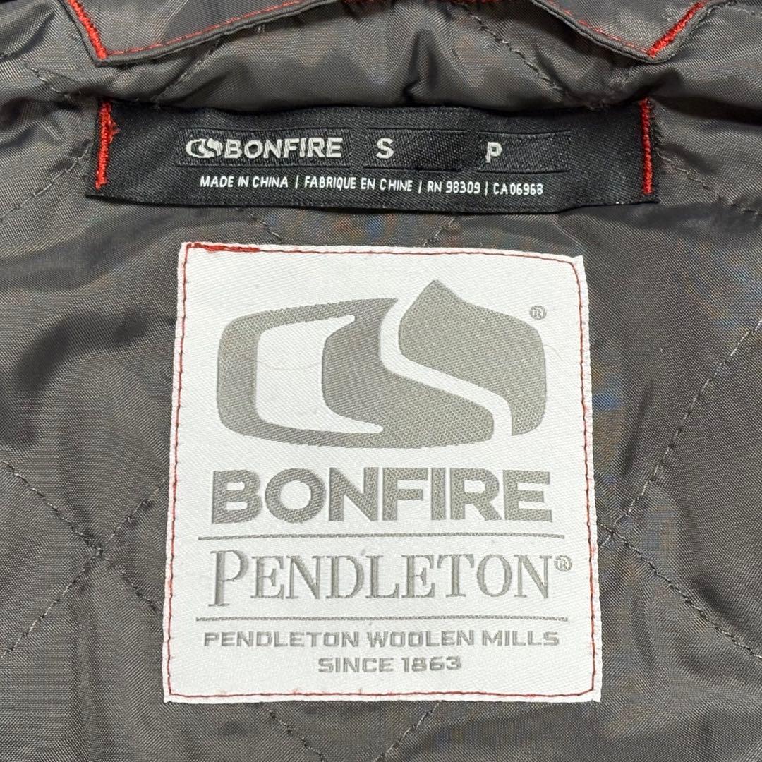 BONFIRE PENDLETON スノーボード ウェア S オンブレチェック