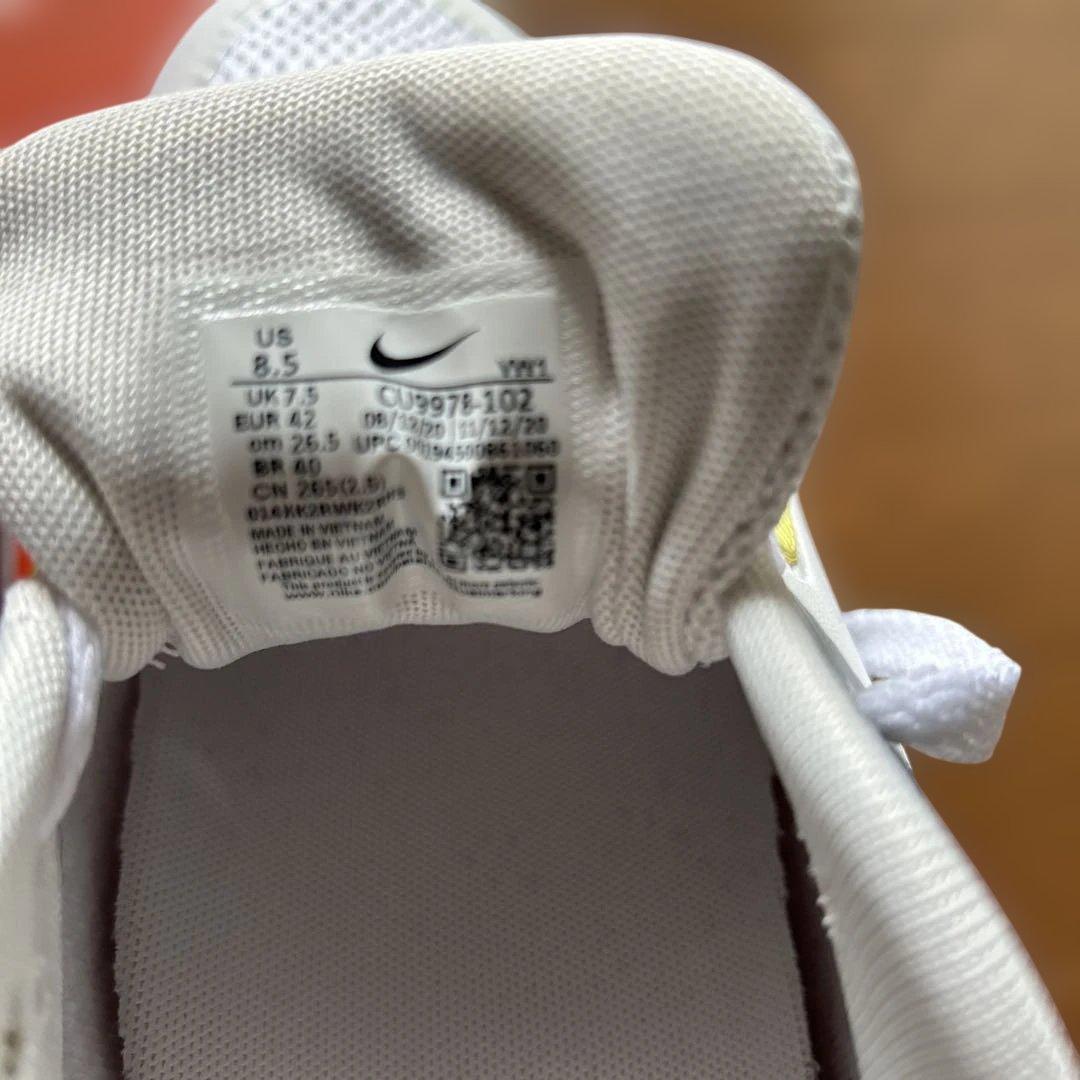 【値下げ・新品未使用】NikeAirMax90 ホワイト/イエロー 26.5cm