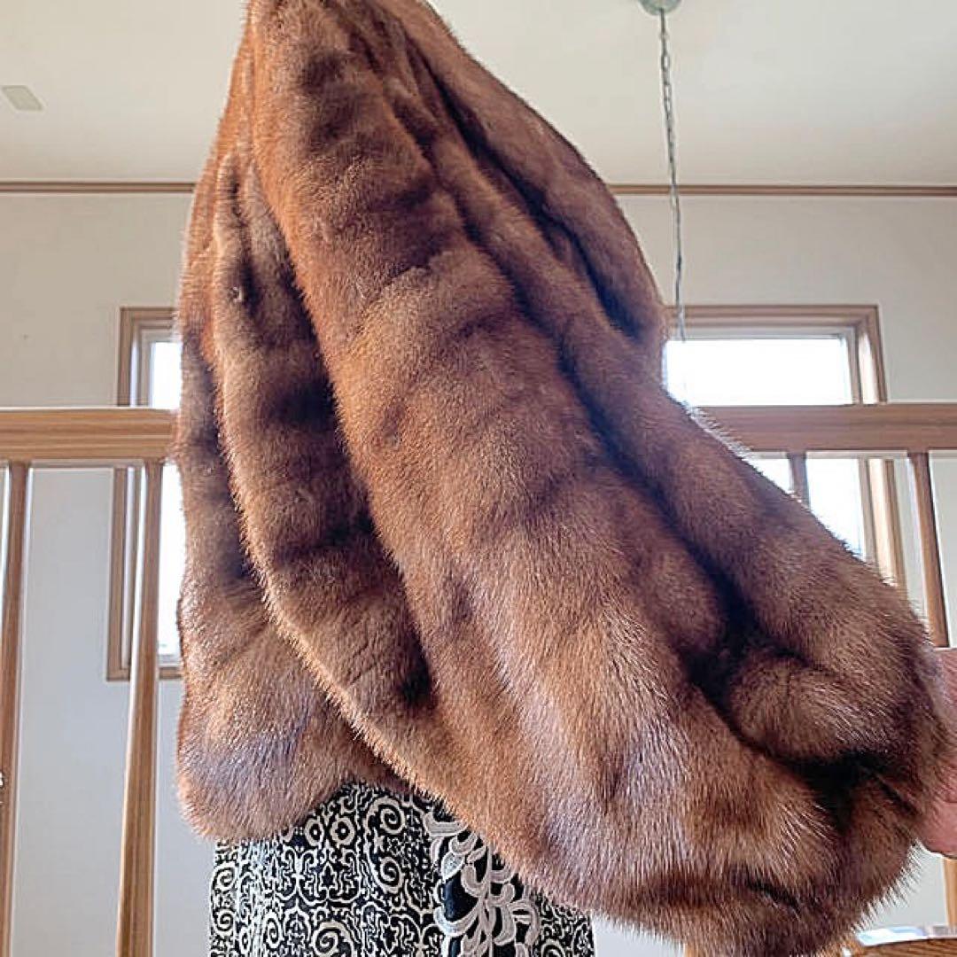 新春　プライス❣️ デミパフ　ミンク　デザイン　コート《貂皮 毛皮 大衣》