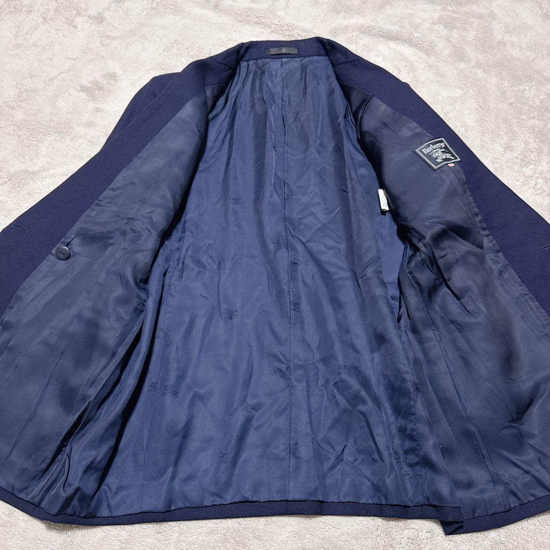 Burberrys 紺ブレ 金ボタン エンブレム 11AR ウール100%
