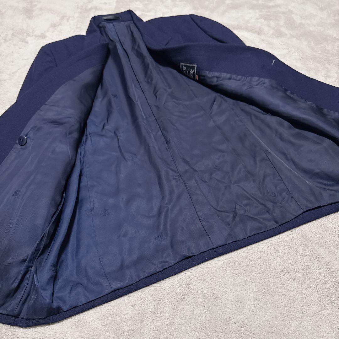 Burberrys 紺ブレ 金ボタン エンブレム 11AR ウール100%