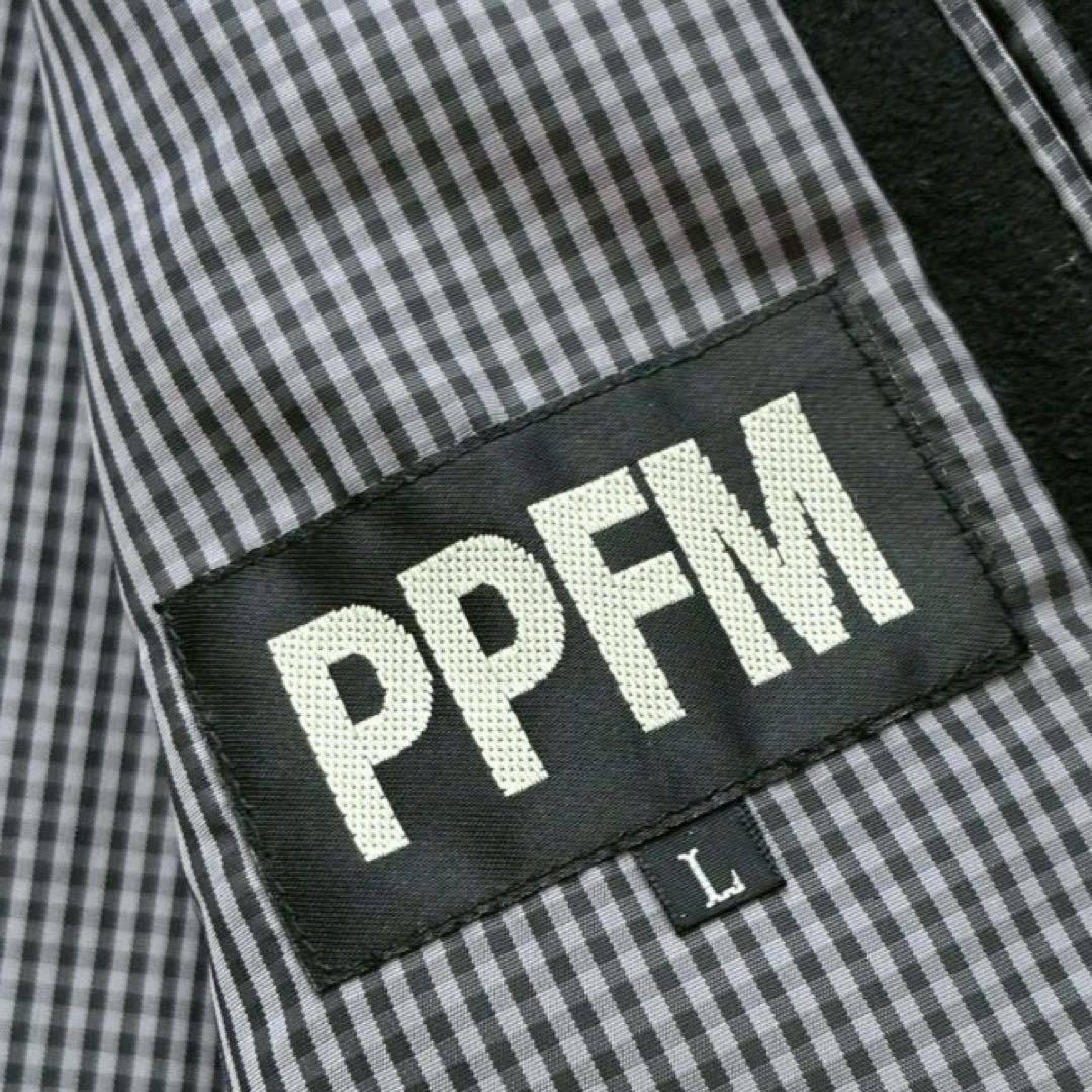 【くろ 】PPFM ナポレオンジャケット L ギミック ラクーンファー付き