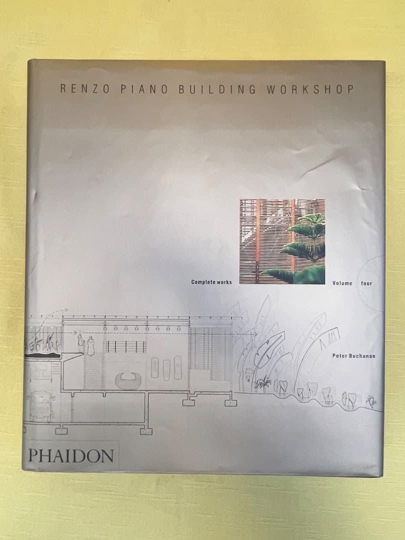 【洋書】 レンゾ・ピアノ・ビルディング・ワークショップ Volume4:全作品集