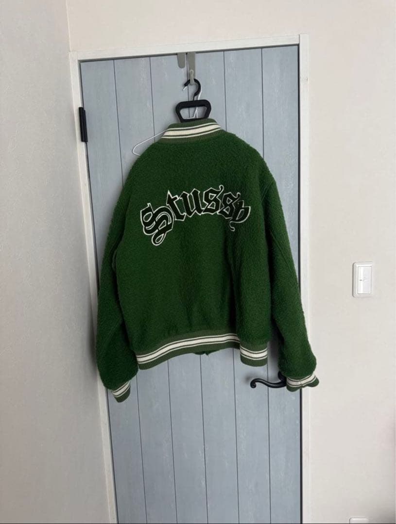 ジャケット・アウター Stussy Casentino Wool Varsity Jacket XL