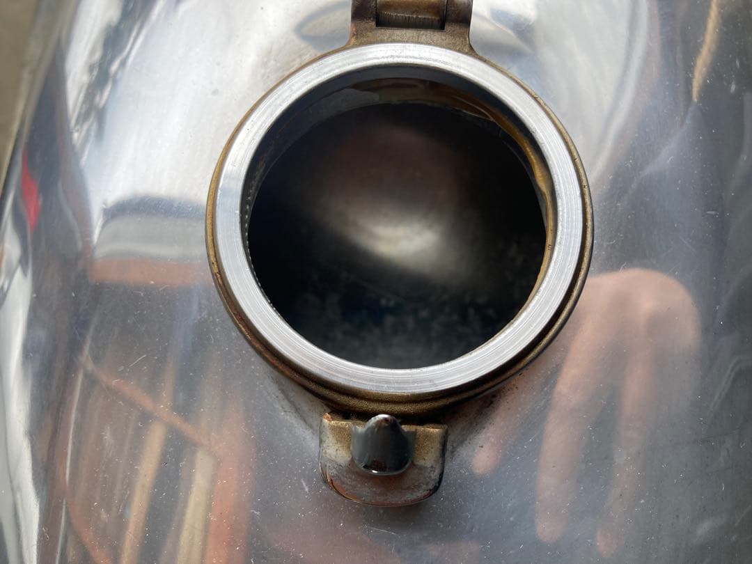 サトウ　YAMAHA SR400 アルミタンク