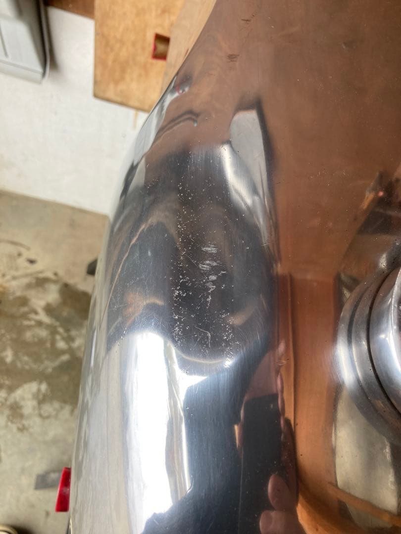 サトウ　YAMAHA SR400 アルミタンク