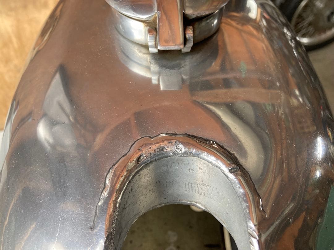 サトウ　YAMAHA SR400 アルミタンク