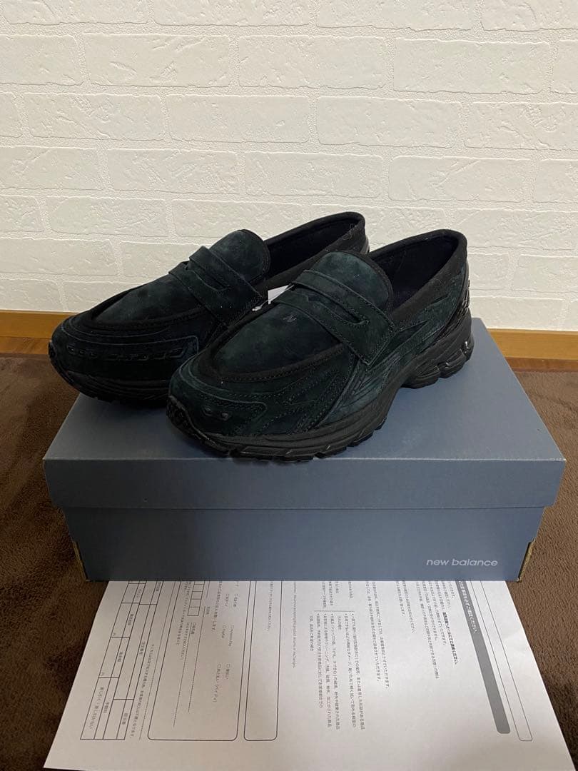 新品　国内正規　New Balance 1906L ブラックスウェード　24cm