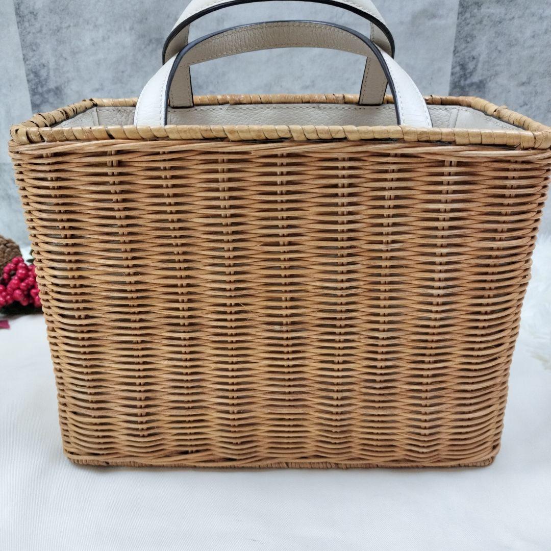 【美品】kate spade　ケイトスペード　かごバッグ　ショルダーバッグ