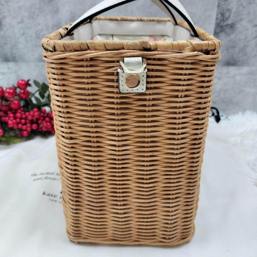 【美品】kate spade　ケイトスペード　かごバッグ　ショルダーバッグ