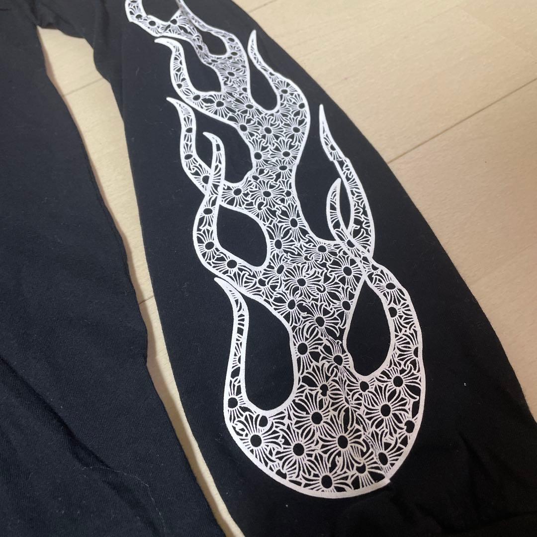 インボイス原本付き正規品　クロムハーツ　長袖Tシャツ　フレイム