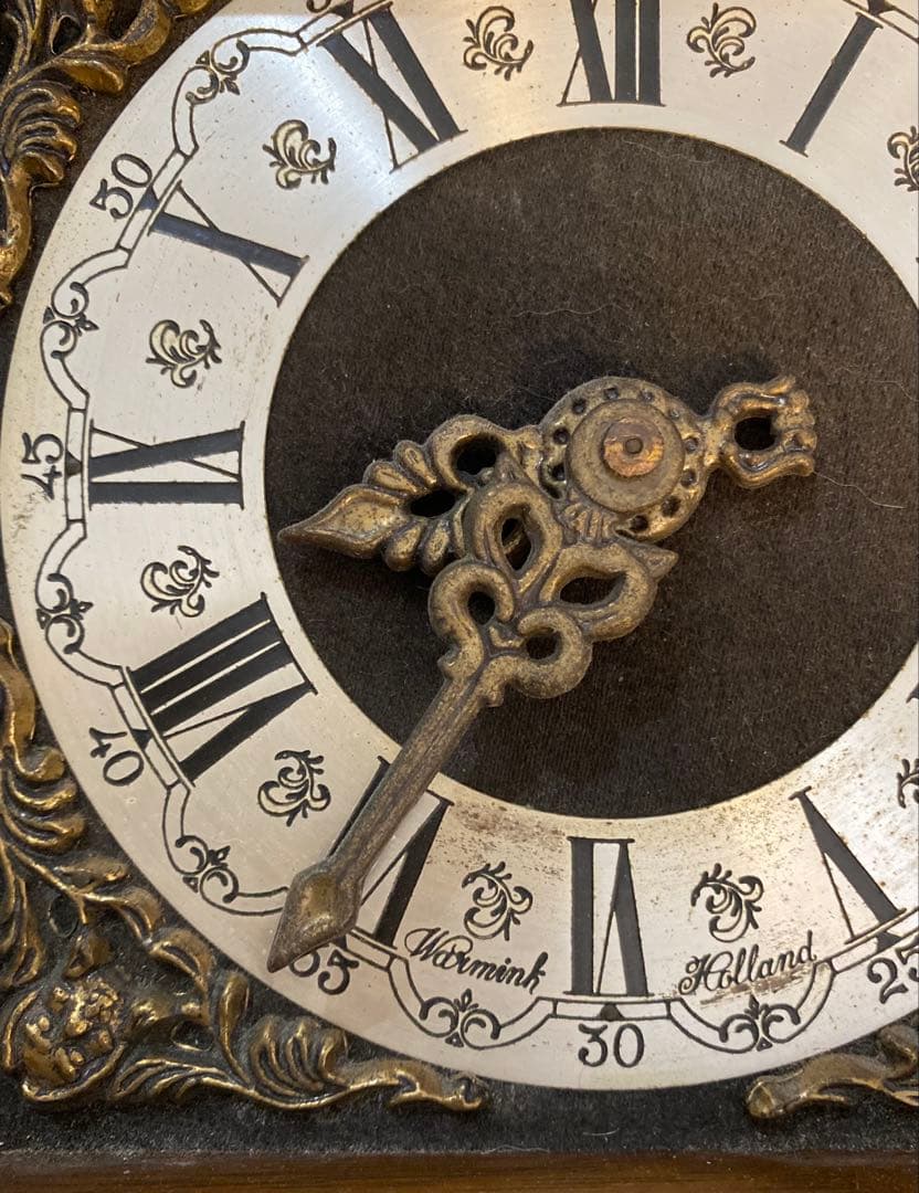 掛け時計　オランダ　Warmink社　ザーンセ時計　アンティーク