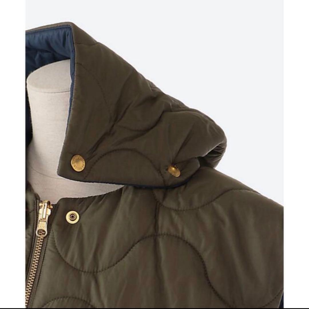 MADISONBLUE マディソンブルー キルティングベスト カーキ