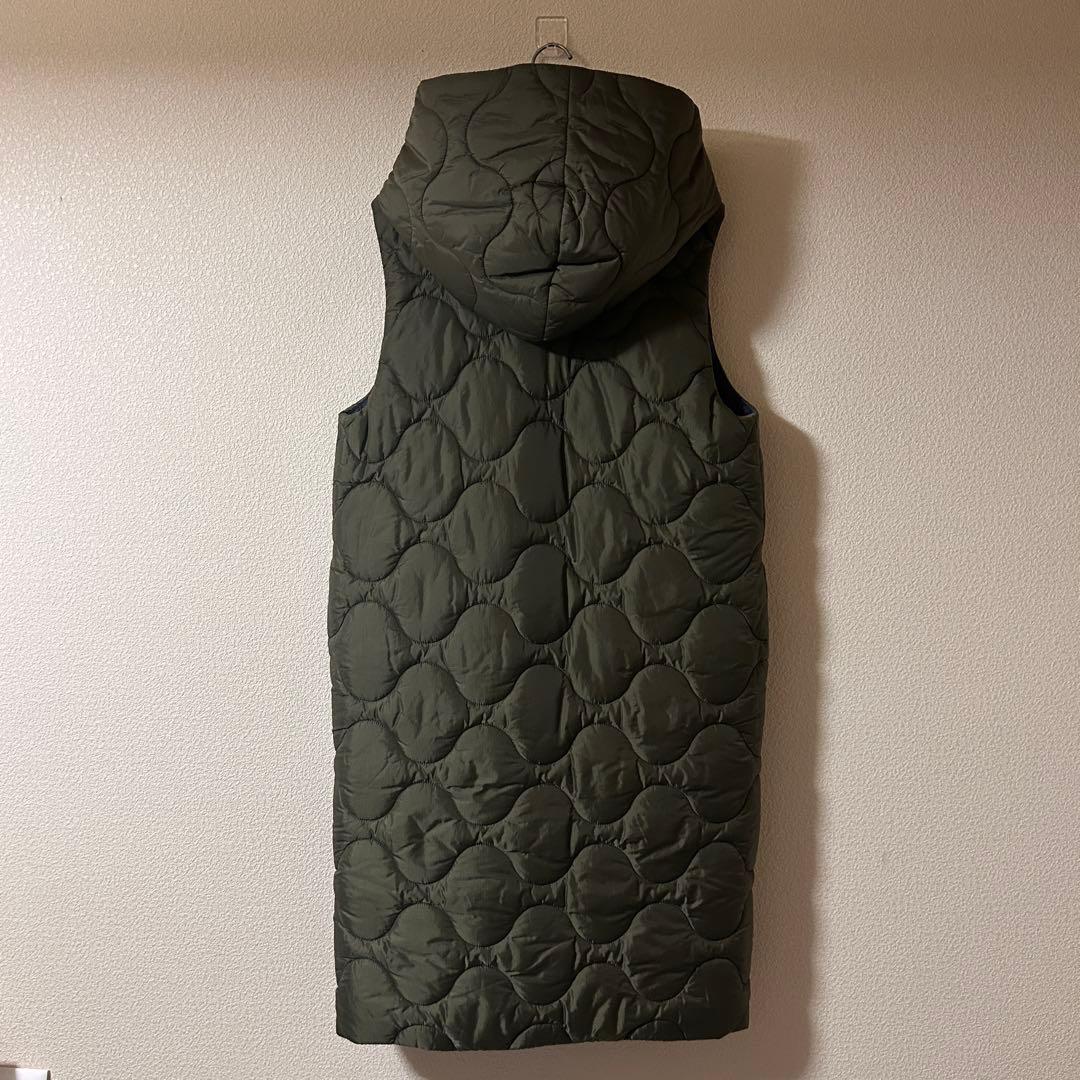 MADISONBLUE マディソンブルー キルティングベスト カーキ