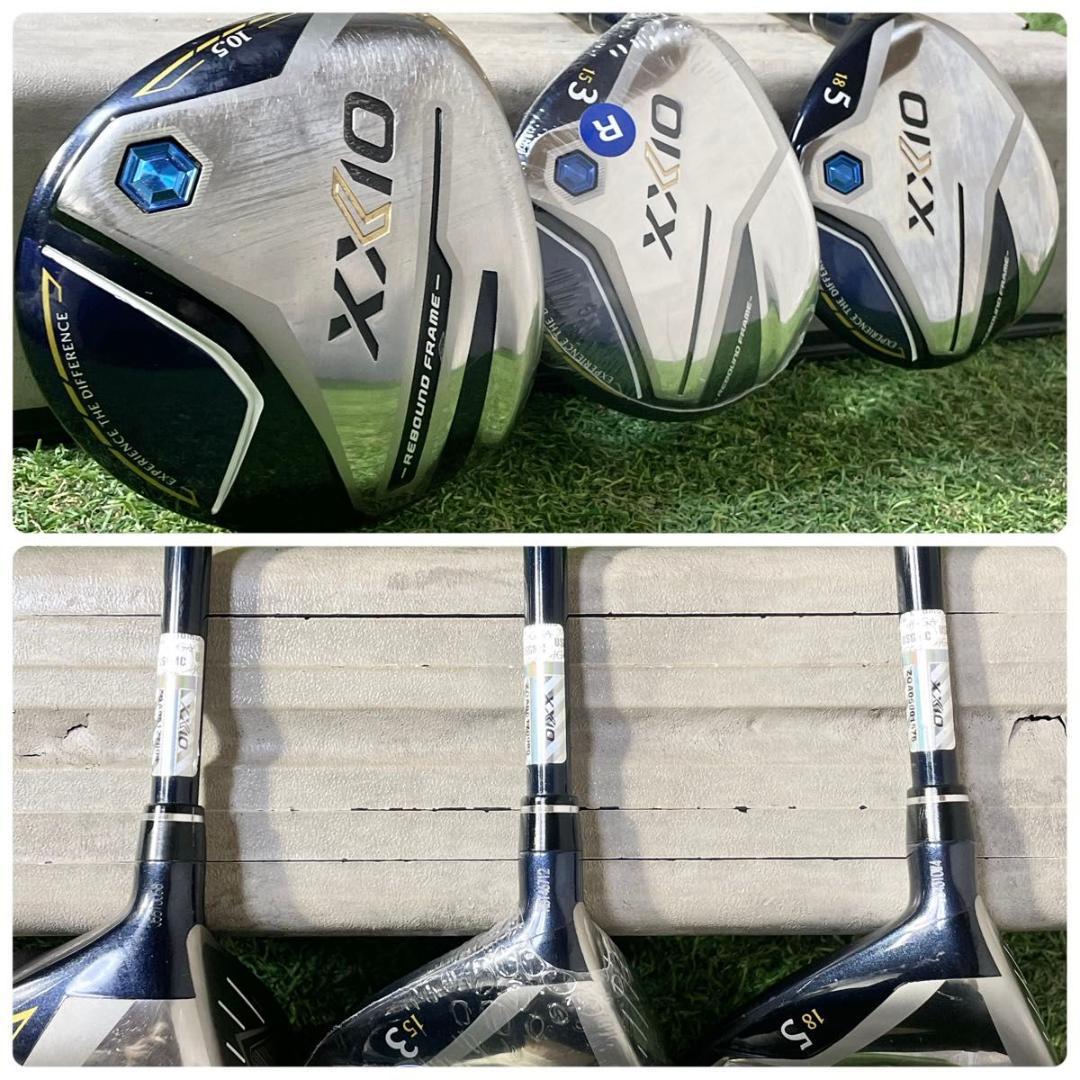 バッグ新品！レフティ！ゼクシオ MP1200 ゴルフクラブセット 11本 R 左