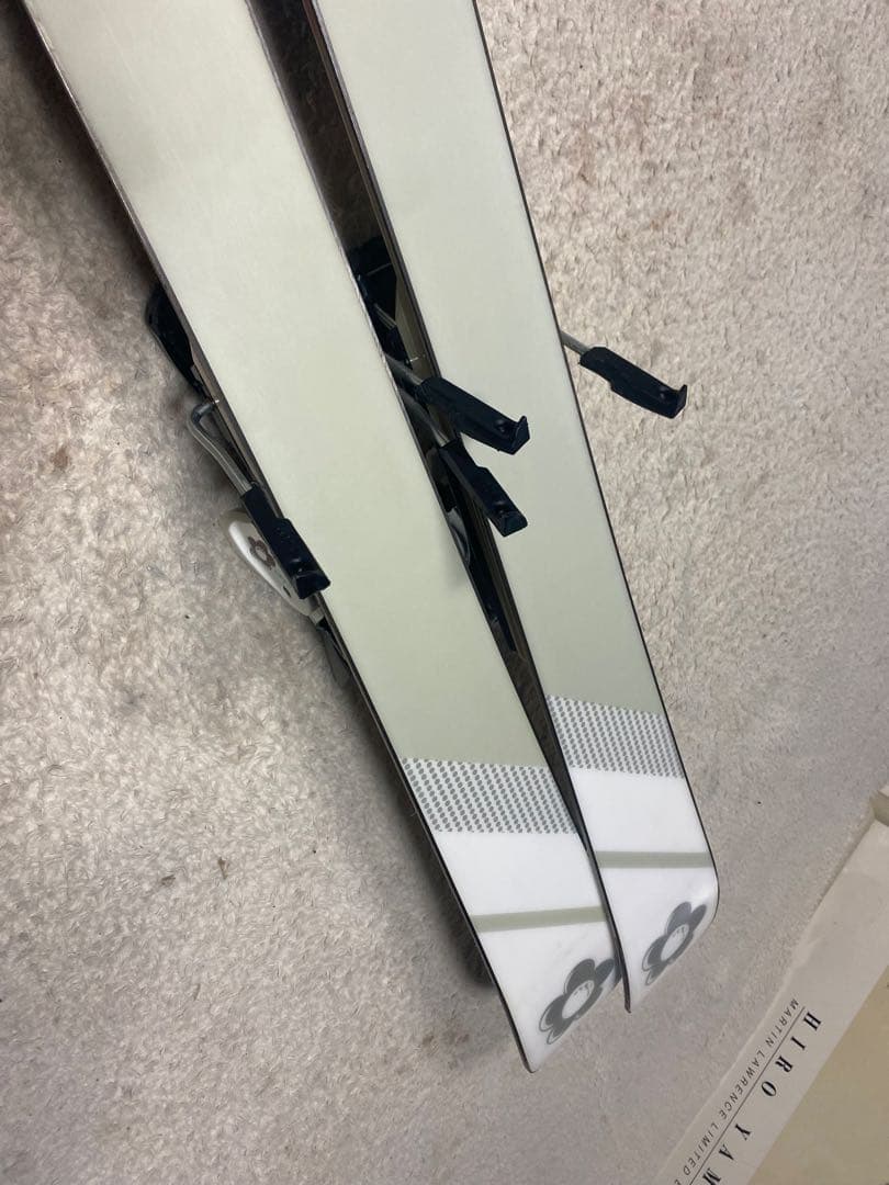 サロモン ツインチップミッドスキーセット131cm ブーツ 26cm中古