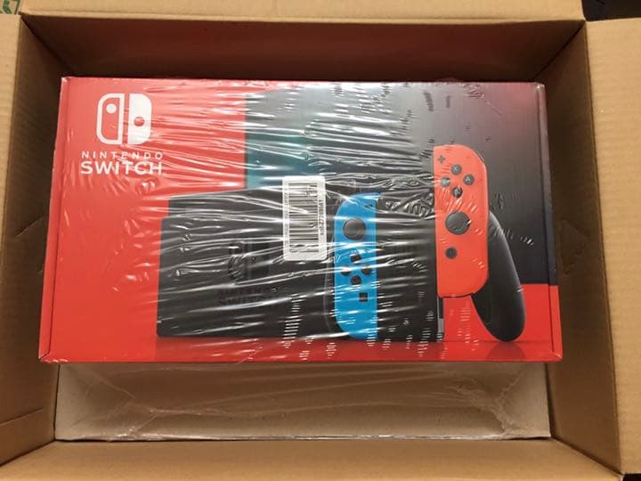 【新品未開封】③ニンテンドースイッチ新型本体Joy-Conネオン+最新人気ソフト