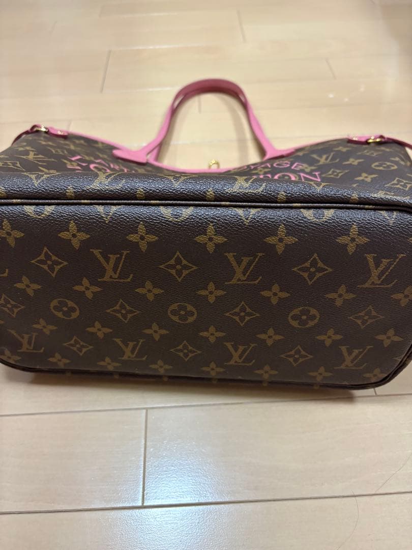 【希少】ルイヴィトン モノグラム ネヴァーフルGM イカットフラワー トート