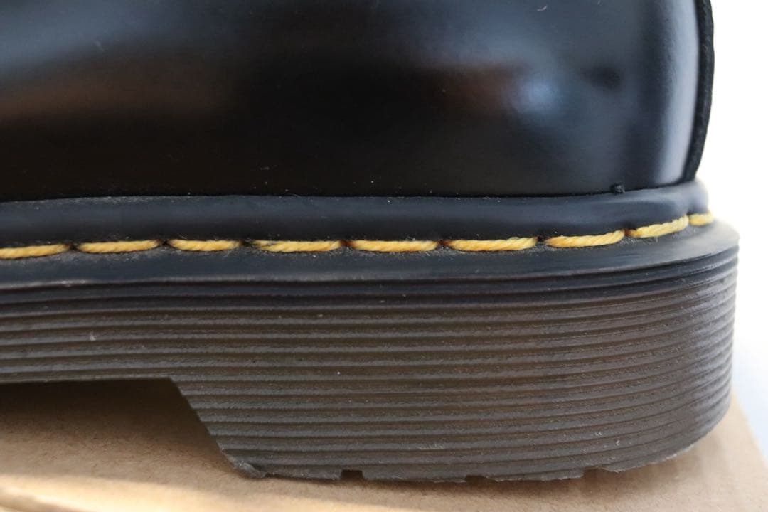 【メル20600】Dr. Martens ブラック レースアップシューズ