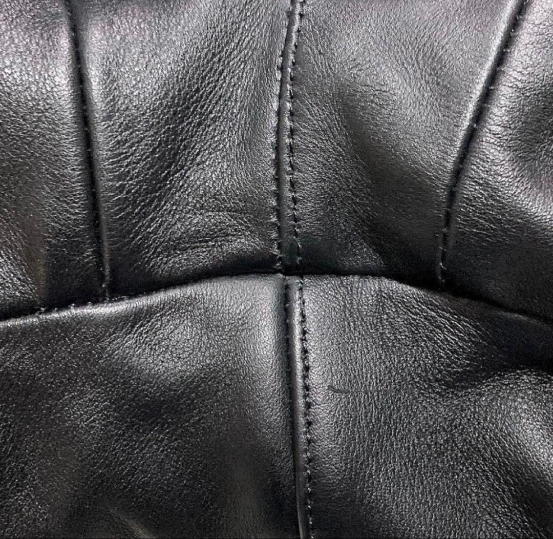 ⭐極美品⭐ナンカイ レザーパンツ L バイク ライディング ブラック 膝パット