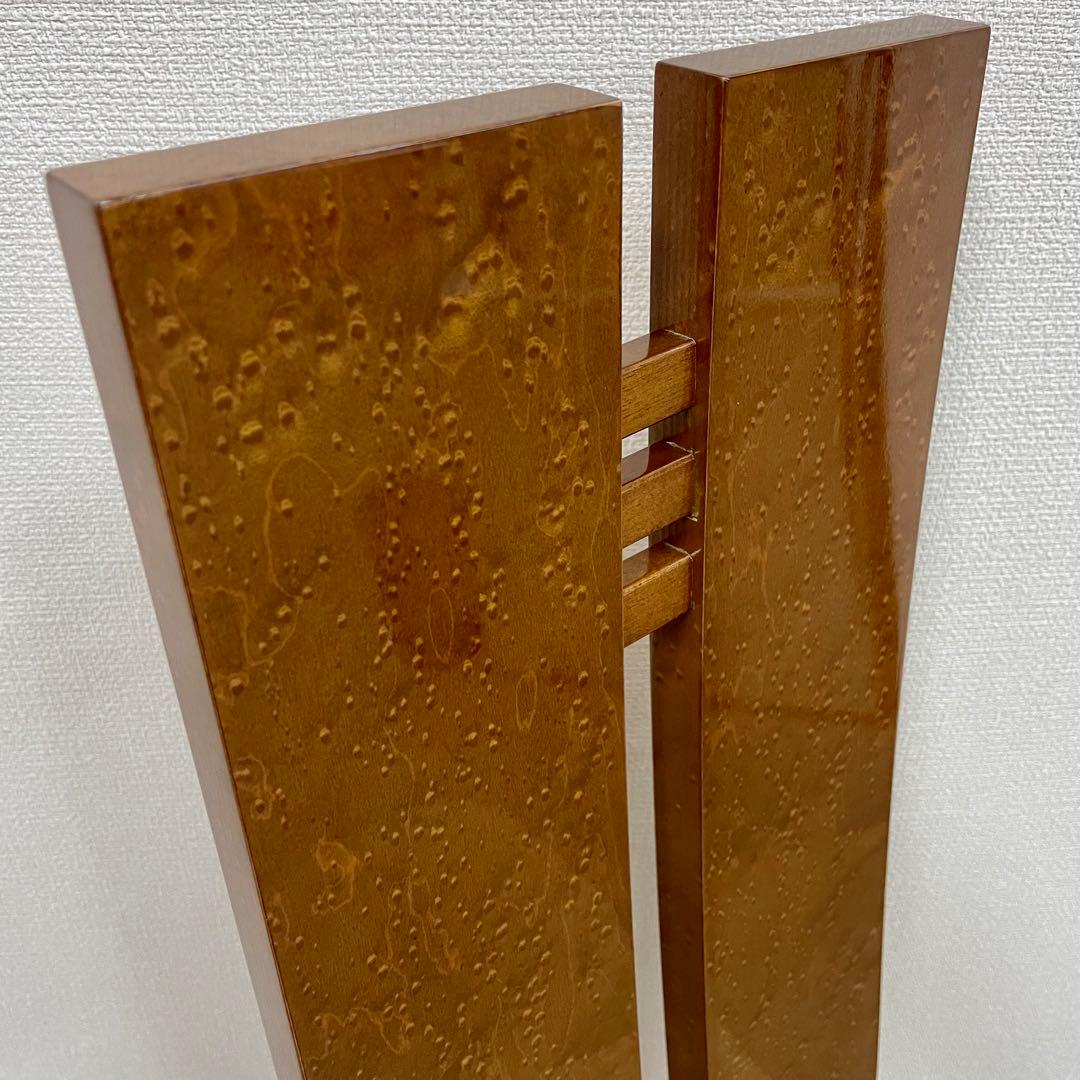 大塚家具【松創】(府中) ダイニングチェア \"バーズアイメイプル\" No.3