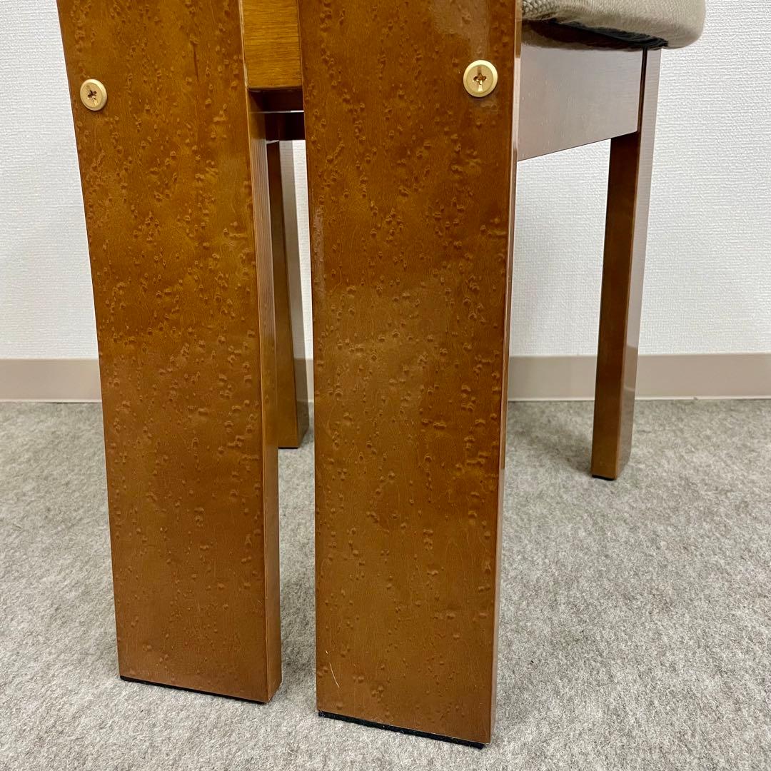 大塚家具【松創】(府中) ダイニングチェア \"バーズアイメイプル\" No.3