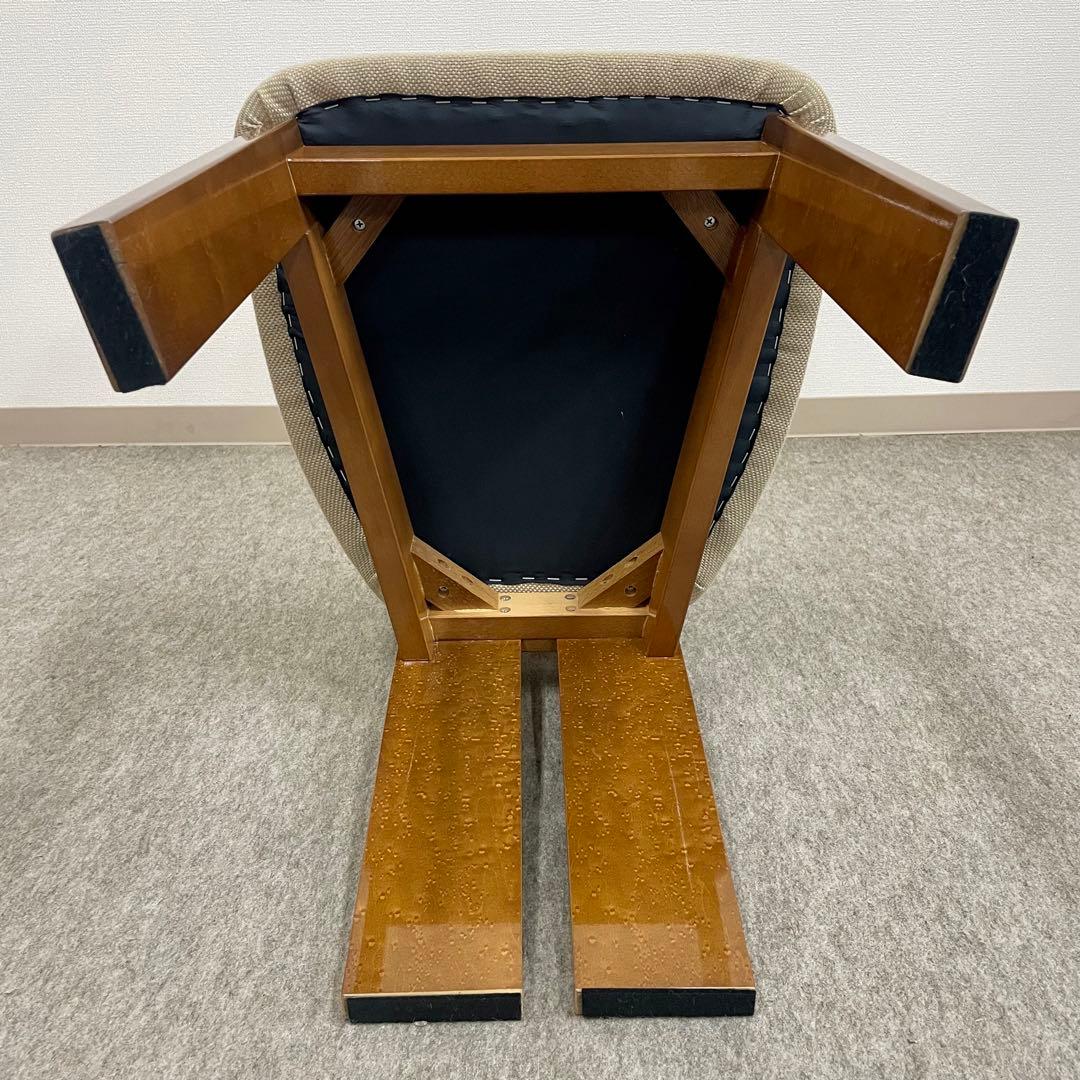 大塚家具【松創】(府中) ダイニングチェア \"バーズアイメイプル\" No.3