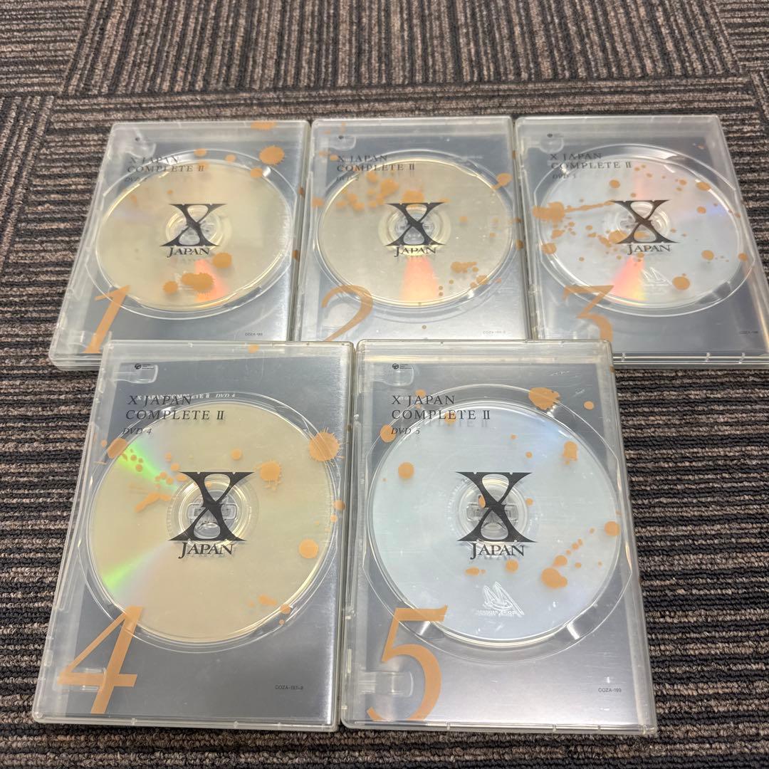 【激レア】X JAPAN COMPLETE II DVDボックスセット