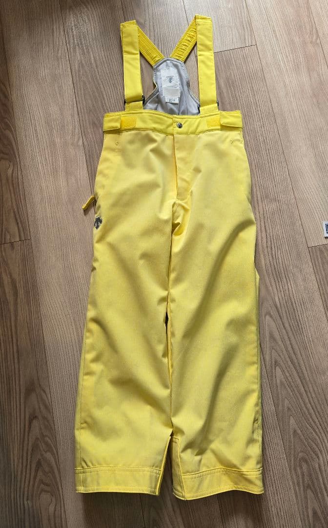DESCENTE 子供スキーウェア 120cm(105-125cm) 水色と黄色