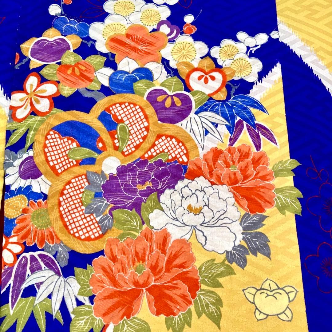 女の子 7歳〜ジュニア 子供着物 七五三 アンティーク着物 NO