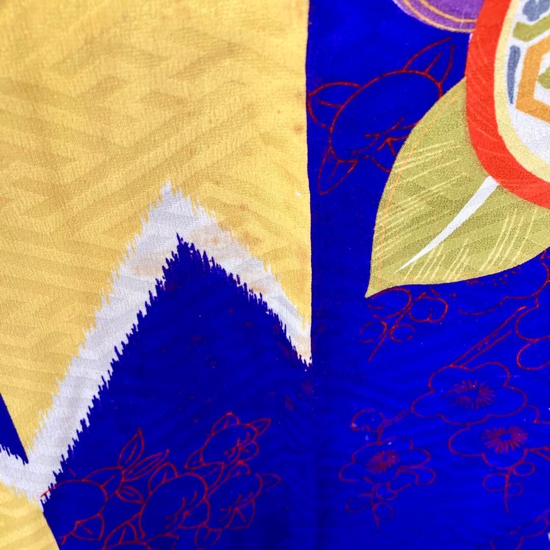 女の子 7歳〜ジュニア 子供着物 七五三 アンティーク着物 NO