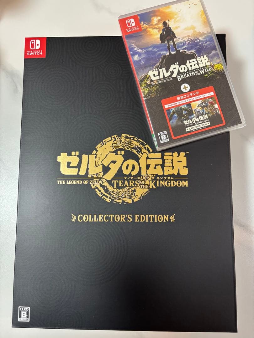 【新品未開封】ゼルダの伝説 ソフト2点セット (ブレスオブザワイルド他)